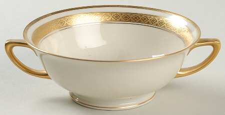 PIC1 Footed Cream Soup Bowl