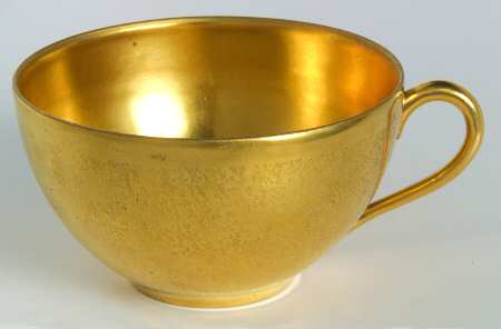 Plain Encrusted Flat Cup