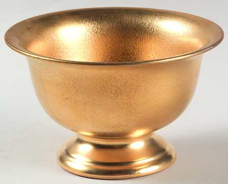 Plain Encrusted Footed Candy Dish