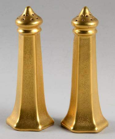 Plain Encrusted Salt & Pepper Set