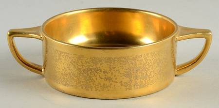 Plain Encrusted Open Sugar Bowl
