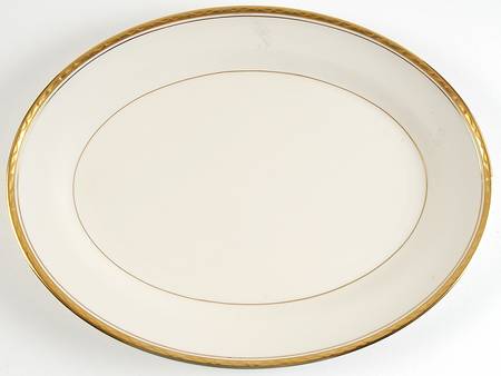 Reflection (No Monograms) 14" Oval Serving Platter