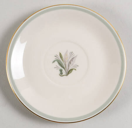 Reverie Gray (Gold Trim) Saucer