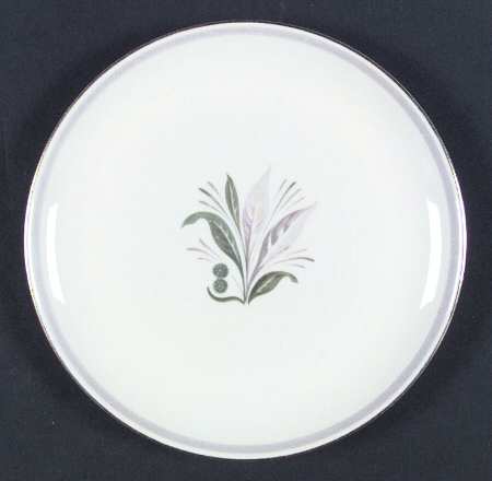 Reverie Gray (Gold Trim) Salad Plate