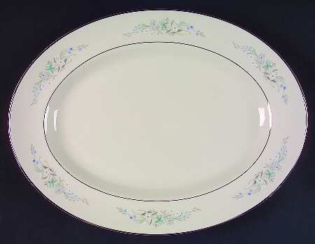 Remembrance 12" Oval Serving Platter
