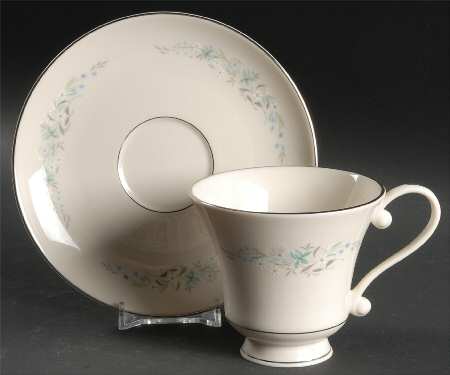 Remembrance Footed Cup & Saucer Set