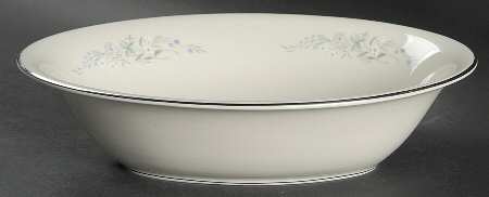 Remembrance 9" Oval Vegetable Bowl