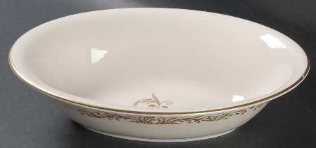 Rocail 9" Oval Vegetable Bowl