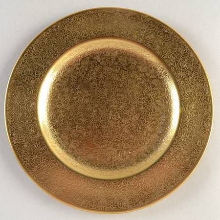 Rose and Daisy Salad Plate