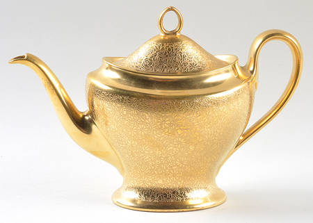 Rose and Daisy Mini Teapot & Lid