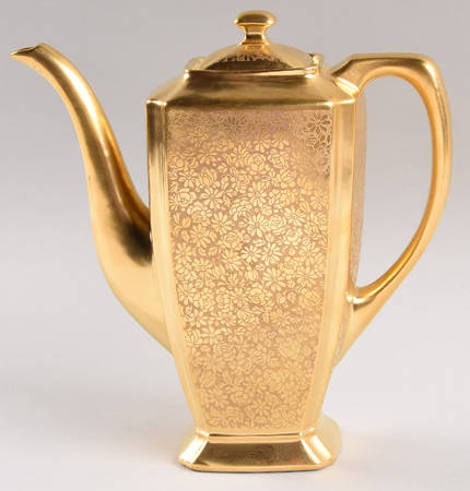 Rose and Daisy Small Coffee Pot & Lid