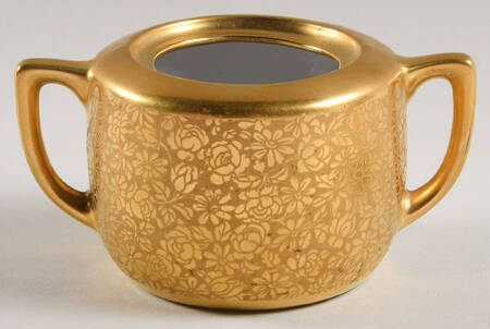 Rose and Daisy Mini Sugar Bowl No Lid