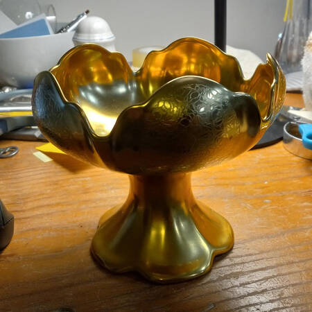 Rose and Daisy Tulip Bowl