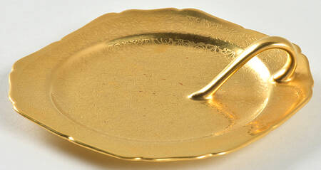 Rose and Daisy Lemon Dish by Pickard
