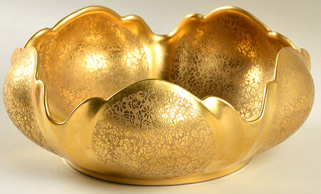Rose and Daisy Large Tulip Bowl