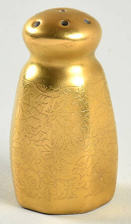 Rose and Daisy Individual Pepper Shaker by Pickard