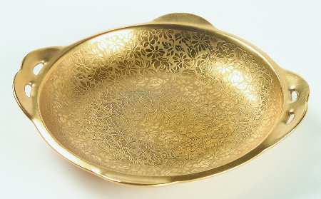 Rose and Daisy Round Sweet Meat Dish