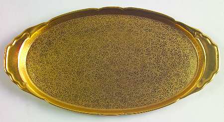 Rose and Daisy Tray for Creamer & Sugar with Lid