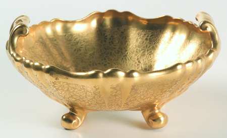 Rose and Daisy 6" Candy Bowl