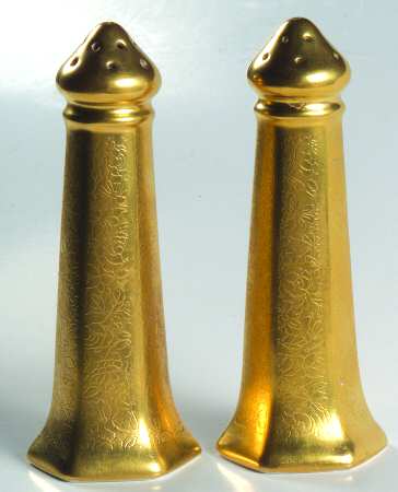 Rose and Daisy Salt & Pepper Set by Pickard