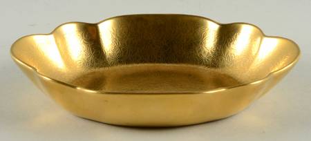 Rose and Daisy 6" Oval Sweet Meat Dish