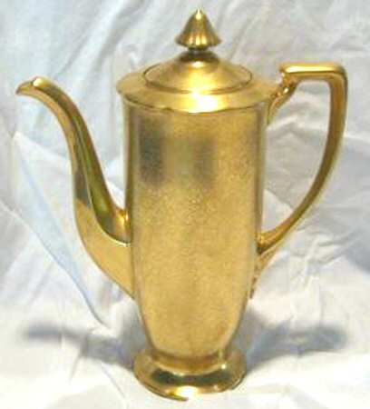 Rose and Daisy Coffee Pot & Lid