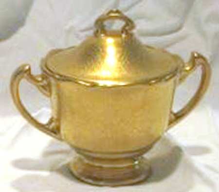 Rose and Daisy Sugar Bowl & Lid