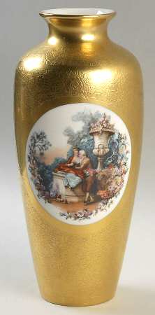 Rose and Daisy 7" Vase