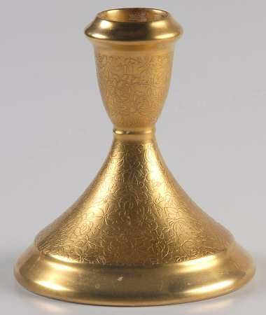 Rose and Daisy 3" Candlestick