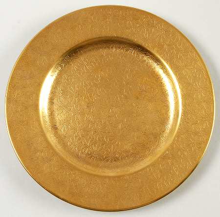 Rose and Daisy Salad Plate by Pickard