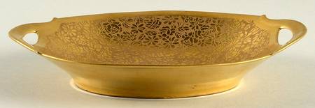 Rose and Daisy 6" Sweet Meat Dish