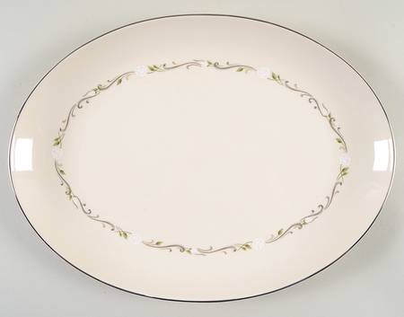 Rosalie 12" Oval Serving Platter