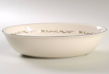 Rosalie 9" Oval Vegetable Bowl