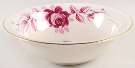 Rosa (Crimson) 9" Round Vegetable Bowl