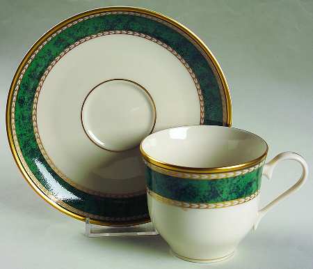 Sherwood Flat Cup & Saucer Set
