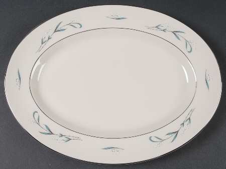 Snowberry 12" Oval Serving Platter