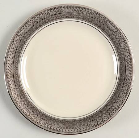 St Moritz (Ivory Background) Bread & Butter Plate