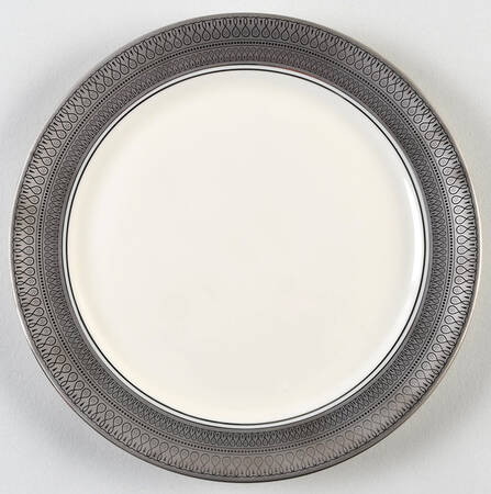 St Moritz (Ivory Background) Salad Plate