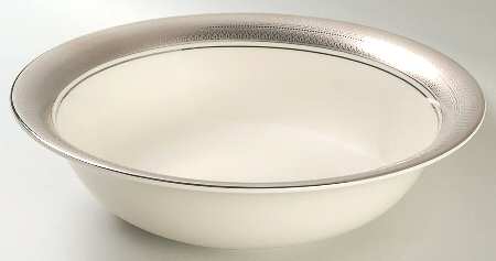 St Moritz (Ivory Background) 9" Round Vegetable Bowl