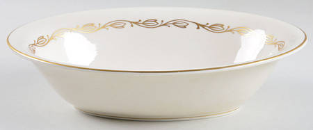 Symphony Ivory 9" Oval Vegetable Bowl