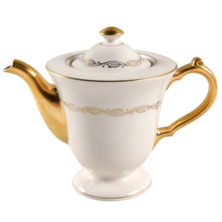 Symphony Ivory Tea/Coffee Pot & Lid