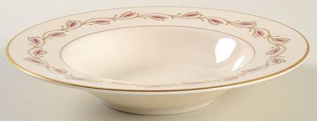 Symphony Red Rim Soup Bowl