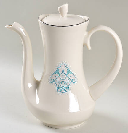 Tapestry Coffee Pot & Lid