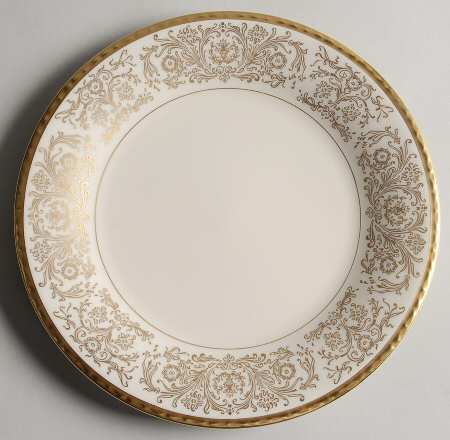 Tiara Gold Salad Plate