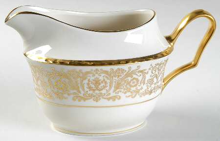 Tiara Gold Creamer