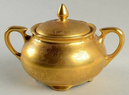 Trailing Vine Sugar Bowl & Lid