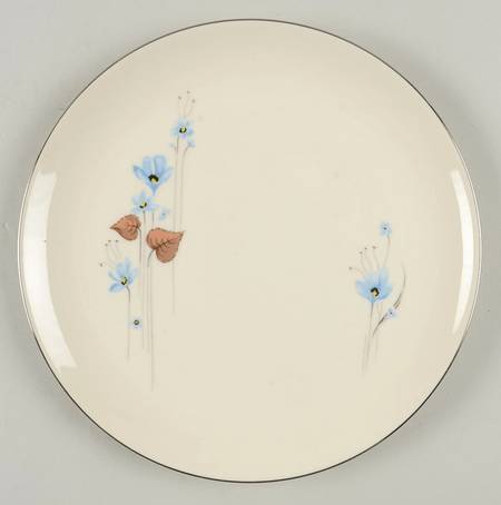 Woodland Flower Salad Plate