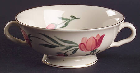 Woodmere Footed Cream Soup Bowl