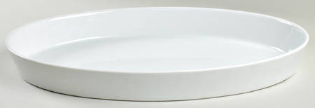 Culinaire White 17" Oval Baker