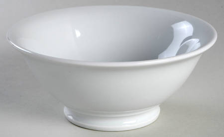 Culinaire White 6" Footed Bowl